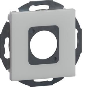 Draagplaat 1V multimedia D-Size Flange 23,6 lgr.