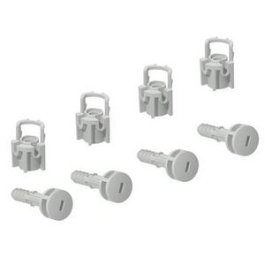 Doos a 4st. Schroef THALASSA kast met deksel 20mm Kunststof