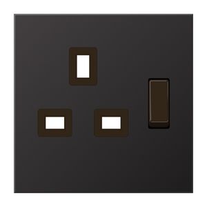 Wandcontactdoos afdekking BS losse PL LS-Dark