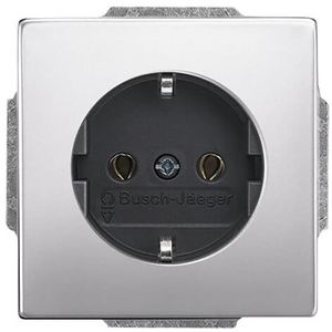 Wandcontactdoos ra Centraalplaat inb pure-rvs (20 EUC-866)