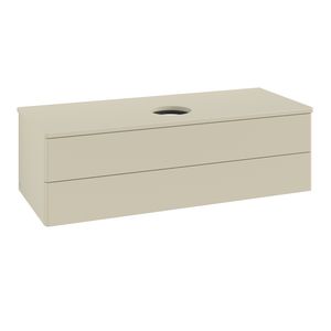 Wastafelonderkast Antao 1200x360x500mm S.Grey Matt Lacquer K21010HJ