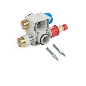 Vloerverwarmingsverdeler polyamide 1-groep (uitbreiding) Euroconus 3/4" RAUTHERM HKV-D P