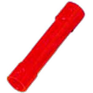 Geisoleerd stootverbinder 0,5-1mm² rood VVE=100