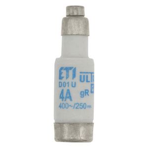 Zekering laagspanning 4A AC 400V D01 aR IEC ultra VVE=10