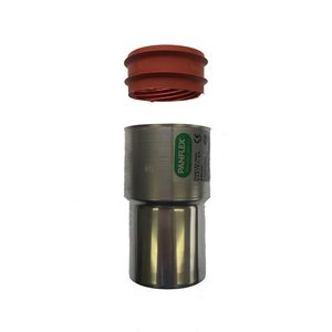 Koppelstuk met afdichtingsring voor INOX 80mm
