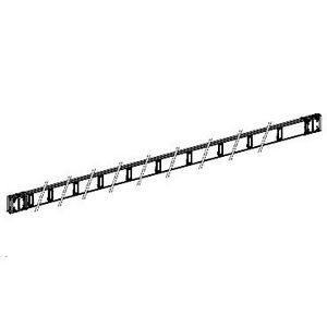 Recht distributie-element 160A 3L+N+PE 5M Wit 2 Canalis KS