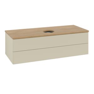 Wastafelonderkast Antao 1200x360x500mm S.Grey Matt Lacquer K21011HJ