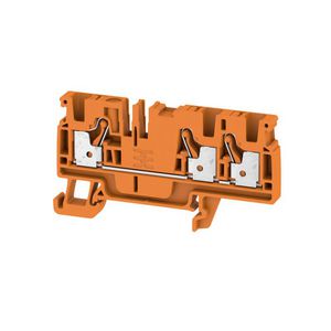 Doorvoerklem oranje 4mm2 32 A 800 V 2051320000 VVE=50