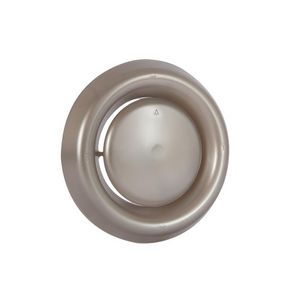 Afzuigventiel+klemmen Ø150mm RVS