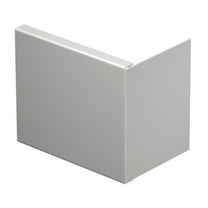 Eindstuk 100x130mm polyvinylchlorid lichtgrijs VVE=10