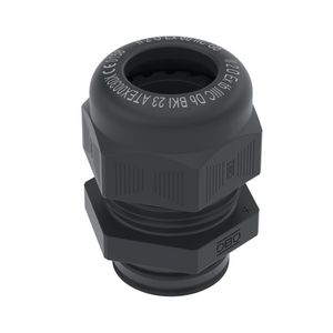 Wartel EX M25 polyam zwart VVE=25