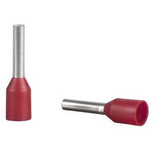 Adereindhuls Medium 1mm² Rood VVE=1000