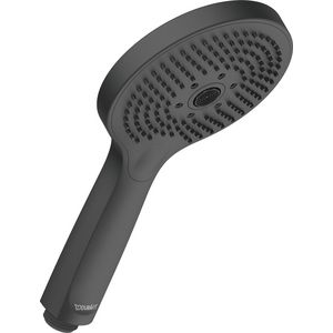 Handdouche ø120mm Wave 3 straalsoorten zZwart Mat