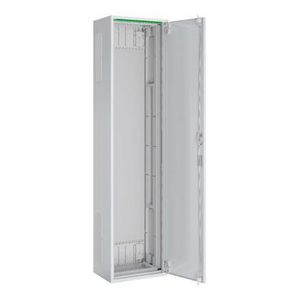 Metalen wandbehuizing B300xH1250xD210mm IP44 klasse II