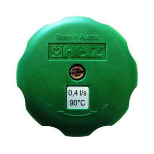 Handknop groen met schroef 2 4215 (A)W DN25 32