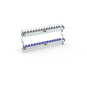 Verdeler HKV-D 14-groeps Easyflow RVS MFI min/max incl. debietmeters