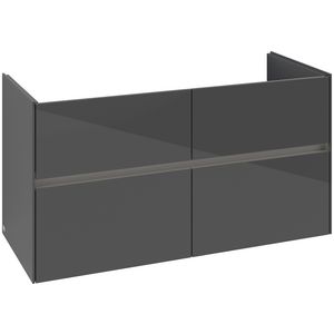 Wastafelonderkast Collaro 1161x610x480mm Glossy Grey C146B0FP