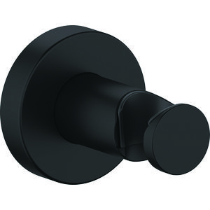 Handdouchehouder Wave Zwart Mat