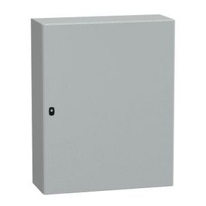 Volle deur Montageplaat 1000x800x300mm IP66/IK10 Spacial S3D