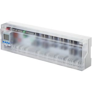 Aansl.blok kamertherm. en stelaandr. 10 regelzones