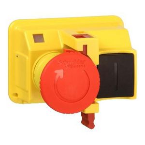 Vuistslag-drukknop Ø40mm Rood OFF vergrendelbaar GV2K