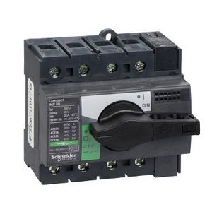 Lastscheider Vast Zwart ComPact INS80 4P