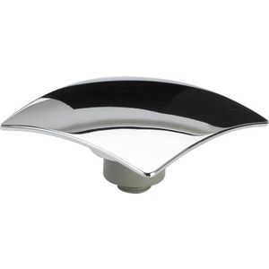 Afdekrozet 70 messing/verchroomd 54349-585303