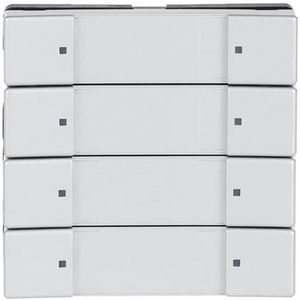 KNX sensor multifunct 4/8v f-aluzilver (6127/02-83)