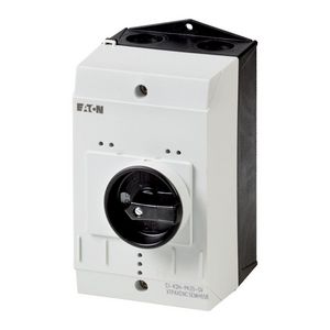 Kast kunststof IP65 leeg PKZM0 met VHI knop rood/geel 219657