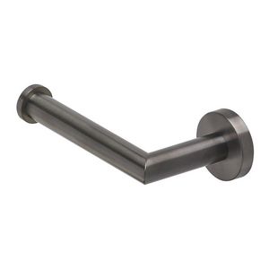 Closetaccessoireset Nemox zwart metaal geborsteld (rolhouder/borstelgarnituur/haak)