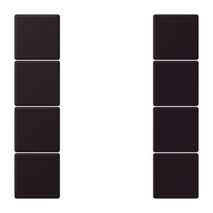 Tastafdekking F50 4-voudig compleet LC4320E KNX