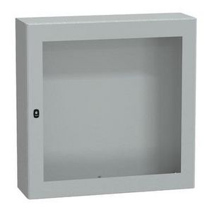 Kast Ruitdeur 1000x1000x300mm IP66 IK08 RAL703 Spacial S3D