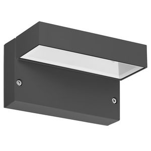 LED-Wandarmatuur 3000K 11,5W statisch asymm. extra verspeide