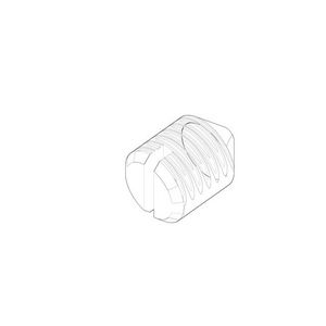Bevestiging Draadstift met spleet M6x8mm 09311101490