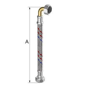 MB meiflex 1/2F/F elbow 1000mm-8mm DVGW