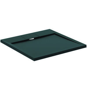 Douchebak I.LIFE ultra flat solid composiet 70x70cm vierkant zwart