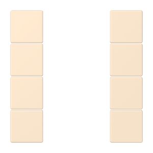Tastafdekking F50 4-voudig compleet LC4320B KNX