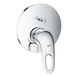 Afbouwdeel Eurostyle open greep bad chroom