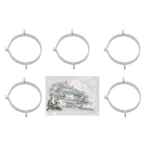 Set a 5st. Ophangbeugel 125mm