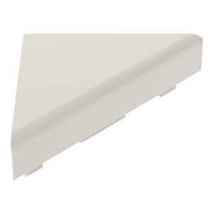 EindstukUTRIGO 35x35 9010 polyvinylch. puur wit VVE=10