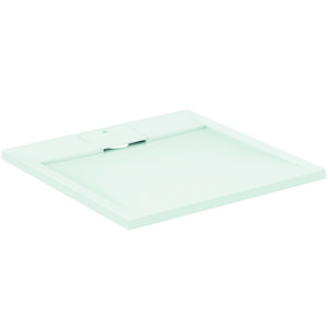 Douchebak I.LIFE ultra flat solid composiet 70x70cm vierkant wit