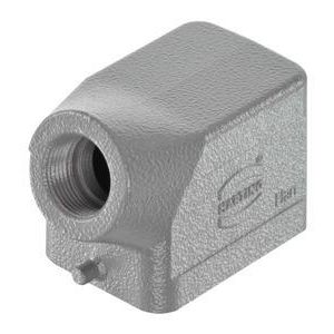 Behuizing Han B Hood Side Entry LC 2 Pegs PG