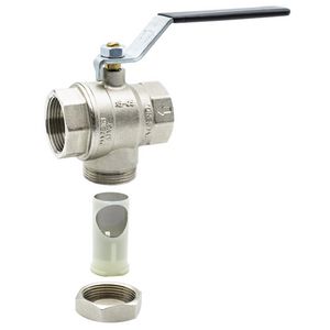 Kogelkraan BKF15 1/2" bi.dr. met ingebouwde filter