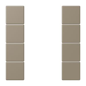 Tastafdekking F50 4-voudig compleet LC32141 KNX