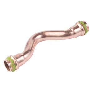 Passeerbocht SudoPress Koper 2x pers FF 18x18mm SP5085V VVE=10