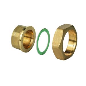 Kopp messing DN25 2-weg ALG252B set 2st.