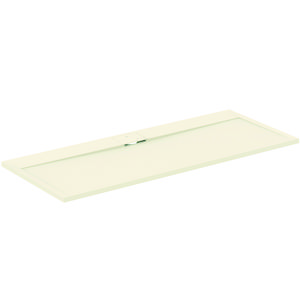Douchebak I.LIFE ultra flat solid composiet 170x70cm rechthoekig zandbeige