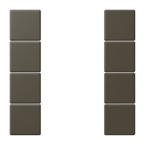 Tastafdekking F50 4-voudig compleet LC32140 KNX