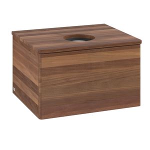 Wastafelonderkast Antao 600x360x500mm Warm Walnut L29012HM