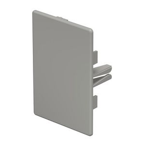 Eindstuk 60x90mm polyvinylchlorid steengrijs VVE=10